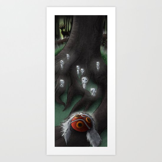 Spirit of the Forest Art Print