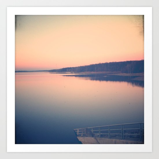 Morning Comes Softly Art Print