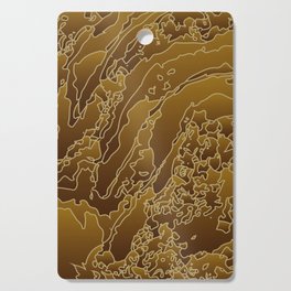 Melted copper sensation Cutting Board