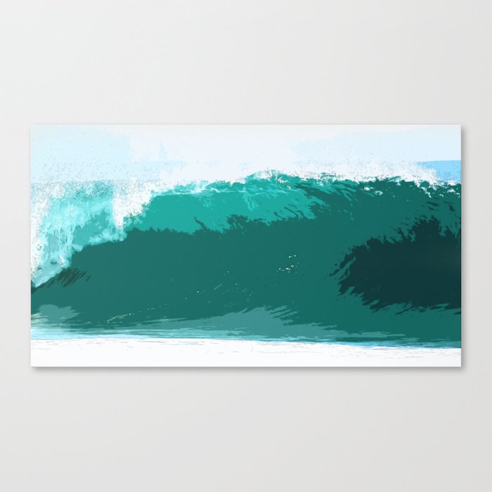 sea ​​wave, ocean Canvas Print