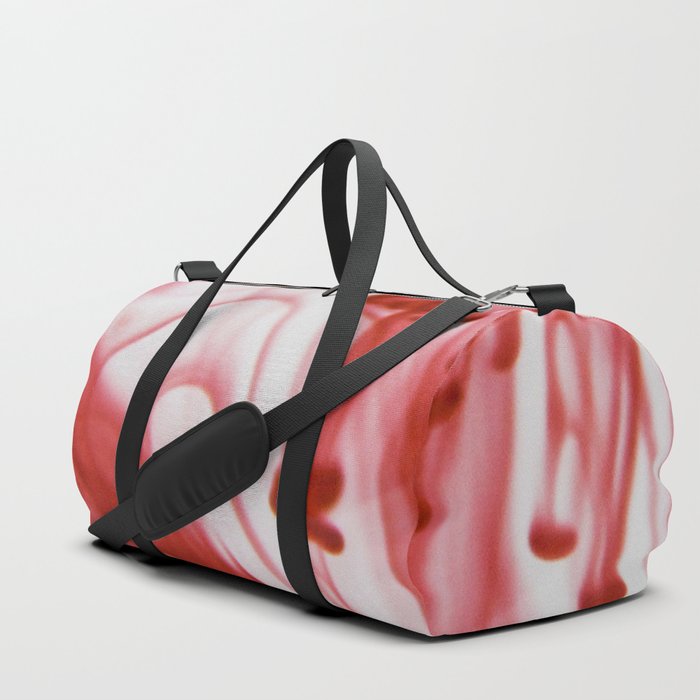 Dripping Red Duffle Bag