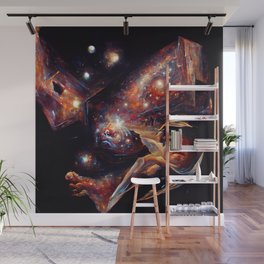 Exploring the fourth dimension Wall Mural