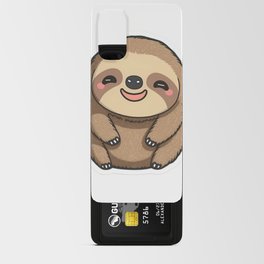 Kawaii Cute Smiling Sloth Android Card Case