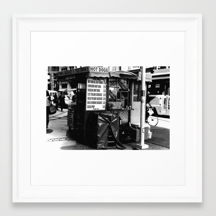 Hot Dog Stands of Toronto - II Framed Art Print