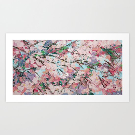 DC Cherries Art Print