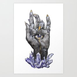 Occult Eye Art Print