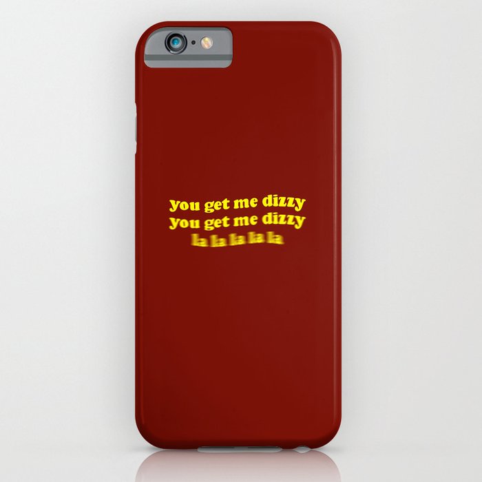 you get me dizzy (medicine - harry styles) iPhone Case