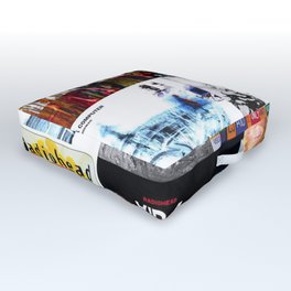 radio head album 2022 Outdoor Floor Cushion | Graphicdesign, Radiohead, 2022, Logo, Album, Tour 