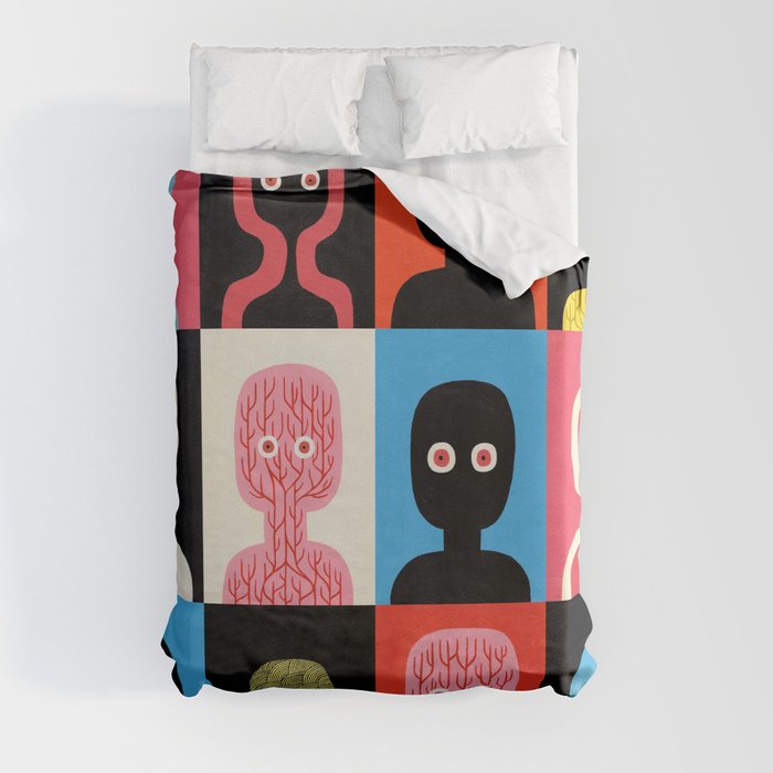 Ghosts Duvet Cover