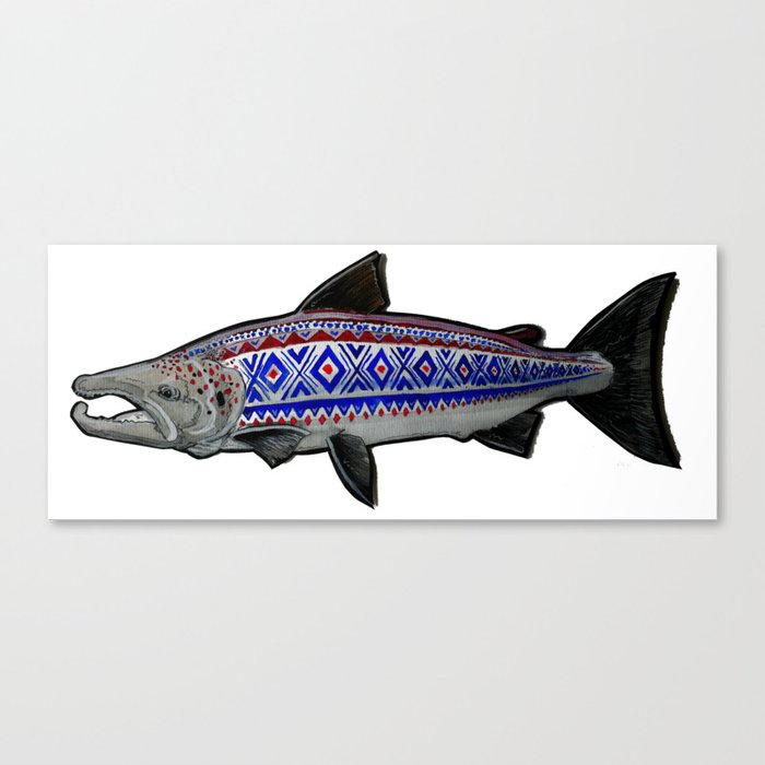 Marius Salmon Canvas Print