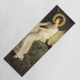 “Angel on Jesus Tomb” by Abbott Handerson Thayer Yoga Mat