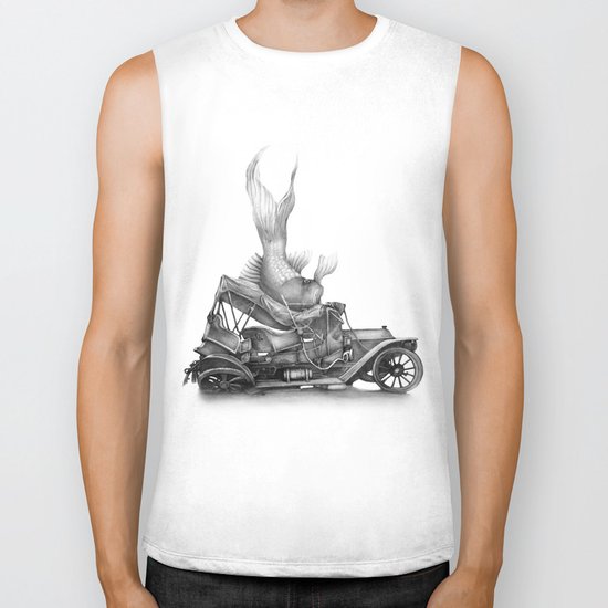 In which a goldfish spoils an outing Biker Tank