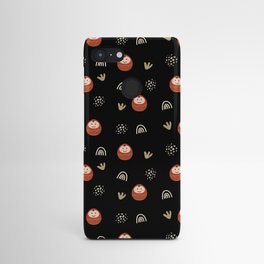 Traditional Doll  black Android Case
