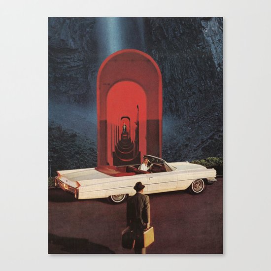danger in the past Canvas Print