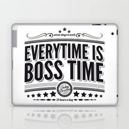 Every time is Boss time (Springsteen tribute) Laptop & iPad Skin