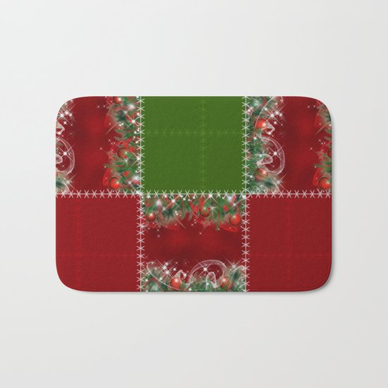 New year's design. Bath Mat