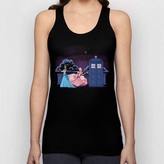 The Princess and the Doctor Unisex Tank Top