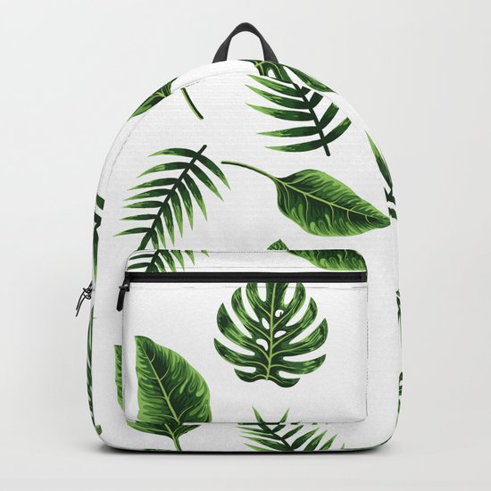 TROPICAL LEAVES 3 Backpack