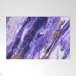 Chevron Amethyst 2 Welcome Mat