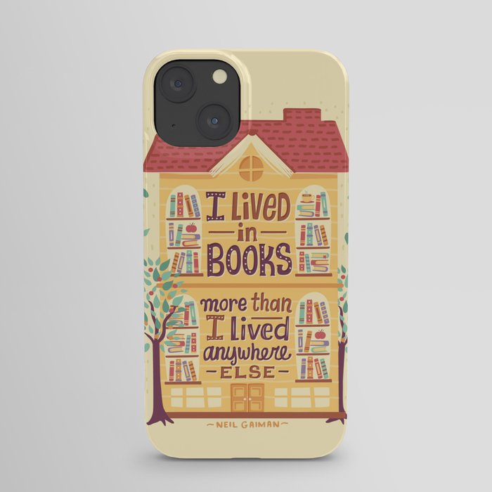 Lived in books iPhone Case