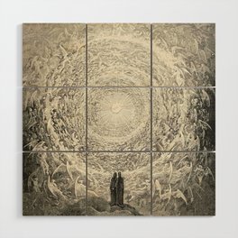 The Divine Comedy By Gustave Doré Wood Wall Art