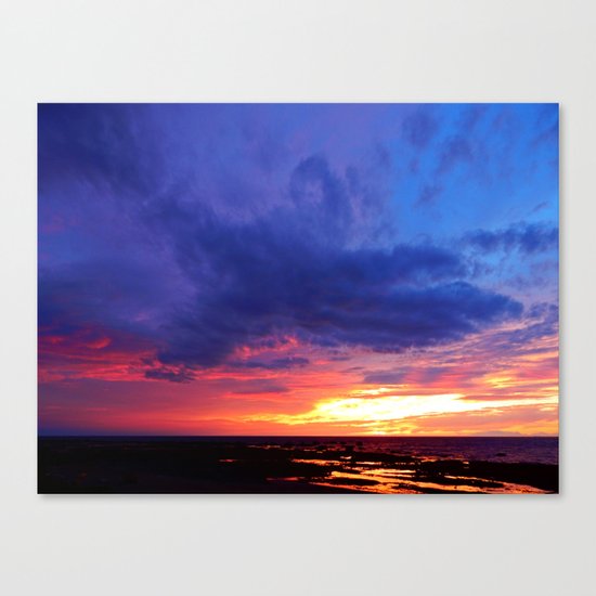 Evening's Face Canvas Print