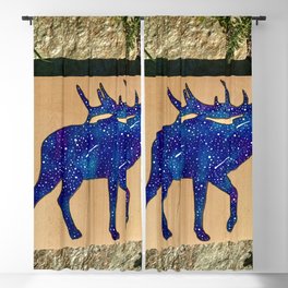 Galaxy Elk Blackout Curtain