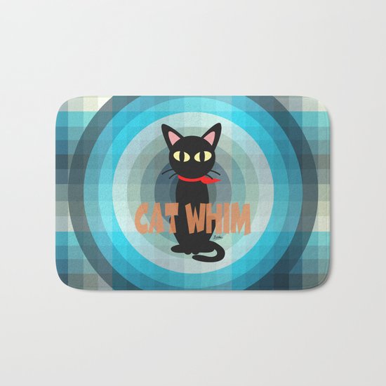 Blue Whim Bath Mat
