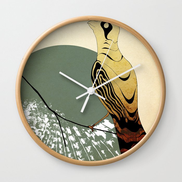 Aves Wall Clock