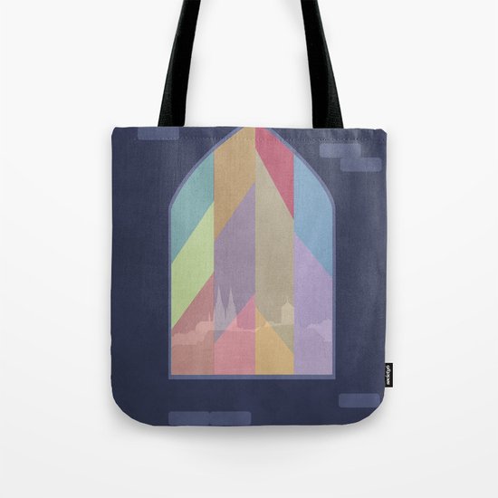 Stained Glass Window Tote Bag