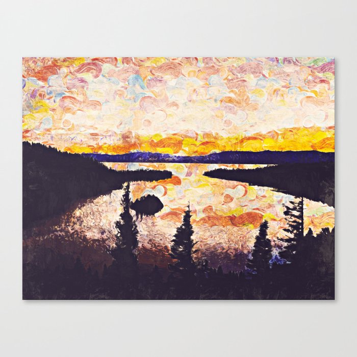 Lake Tahoe, Landscape Canvas Print