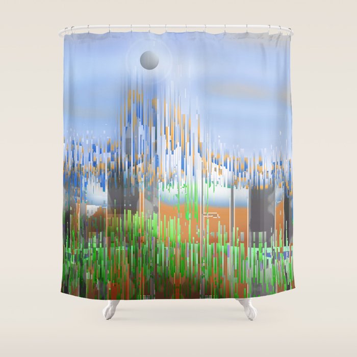 Fantasy Landscape Shower Curtain By Davidmarklane