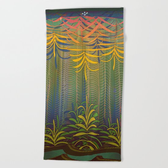 Inner Paradise / Encounter Beach Towel