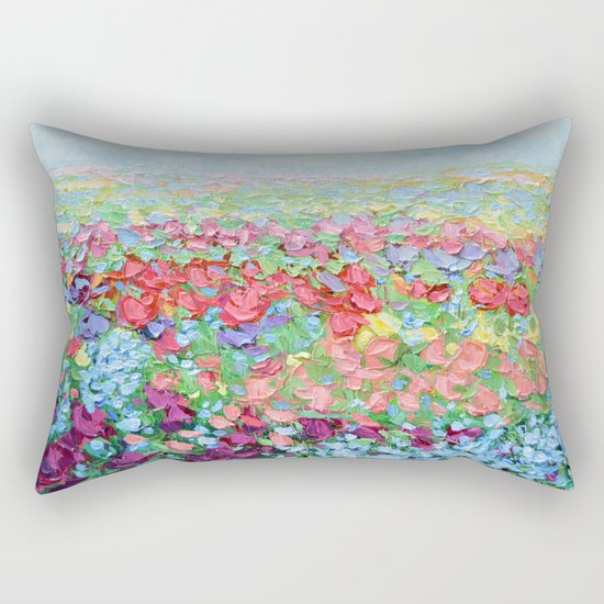 Highland Bluebonnets Rectangular Pillow