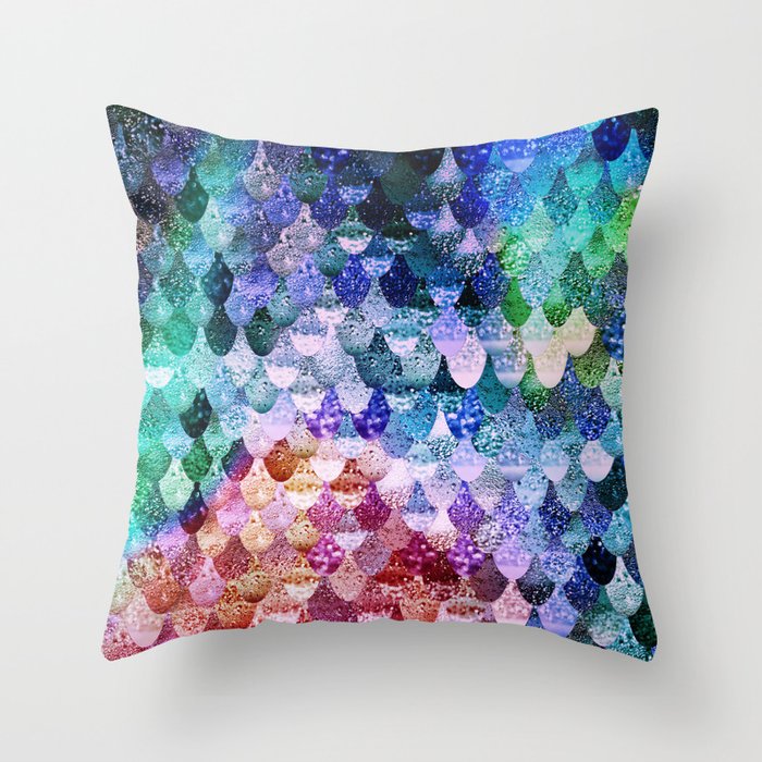 Really Mermaid Funky Throw Pillow By Monikastrigel Society6