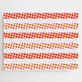 Halftone Stripes Jigsaw Puzzle