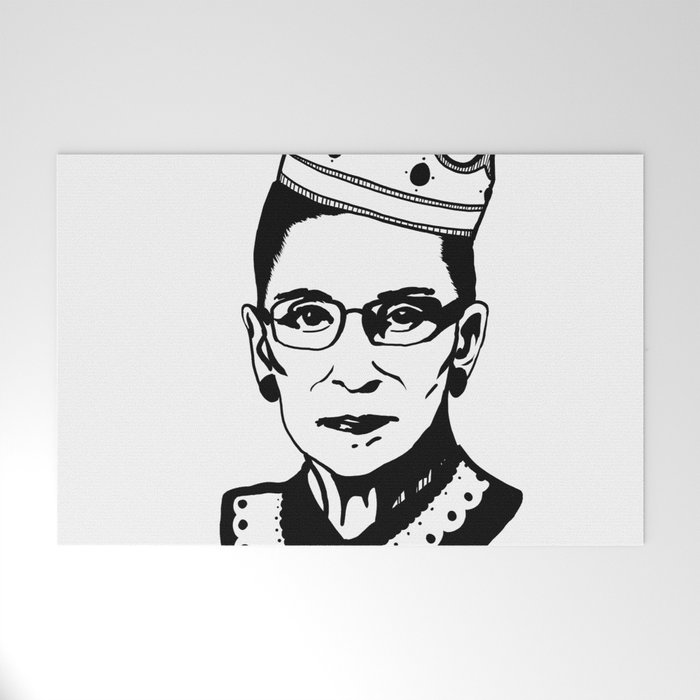 RBG Associate Justice Ruth Bader Ginsburg Welcome Mat