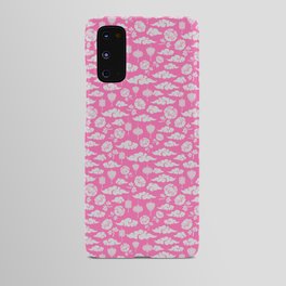Bohemian Clouds Fuchsia Android Case