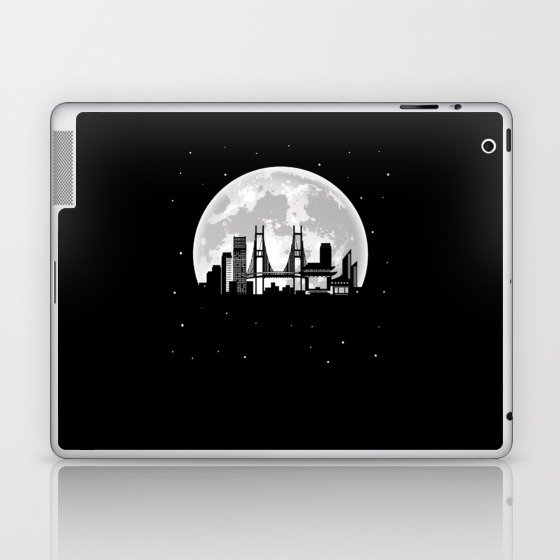 Tokyo Skyline Laptop & iPad Skin