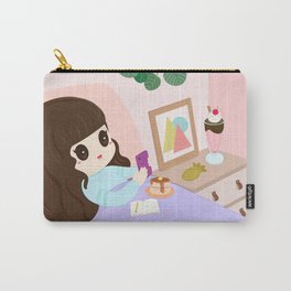 Plant Lady Breakfast in Bed  Carry-All Pouch