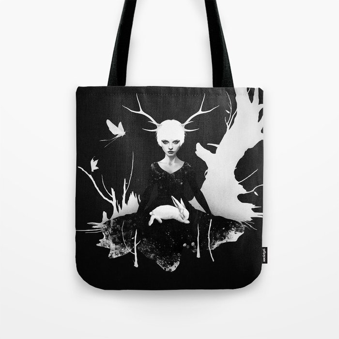 Space Within Tote Bag