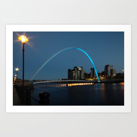 Millennium Bridge Art Print