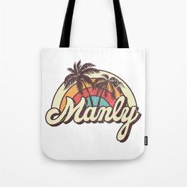 Manly beach city Tote Bag