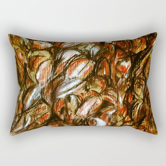Coffee Beans Rectangular Pillow