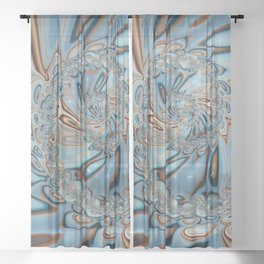 Angelite #2 Sheer Curtain