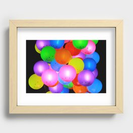 Ballons Recessed Framed Print