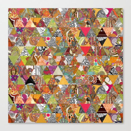 Like a Quilt Canvas Print