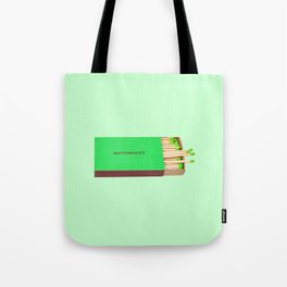 matchmaker green Tote Bag