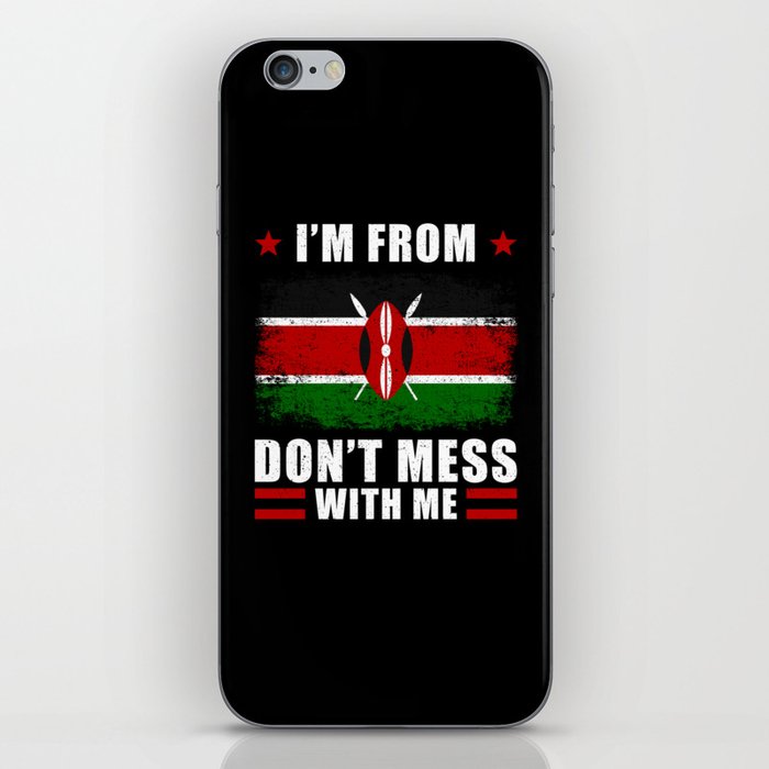Kenya Saying iPhone Skin