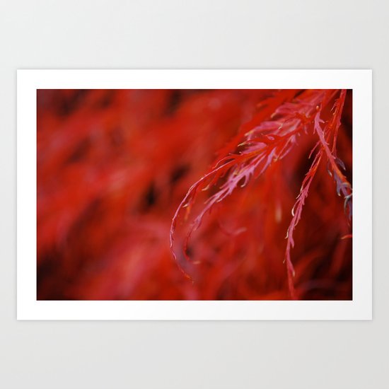 Red Art Print